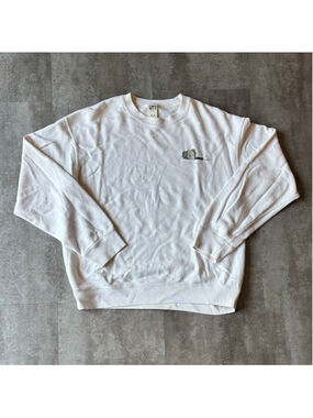 Uniqlo KAWS Crewneck Sweater Mens Medium Off White Art